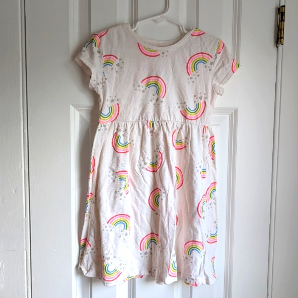 Old Navy Girls Size 5T Rainbow Dress